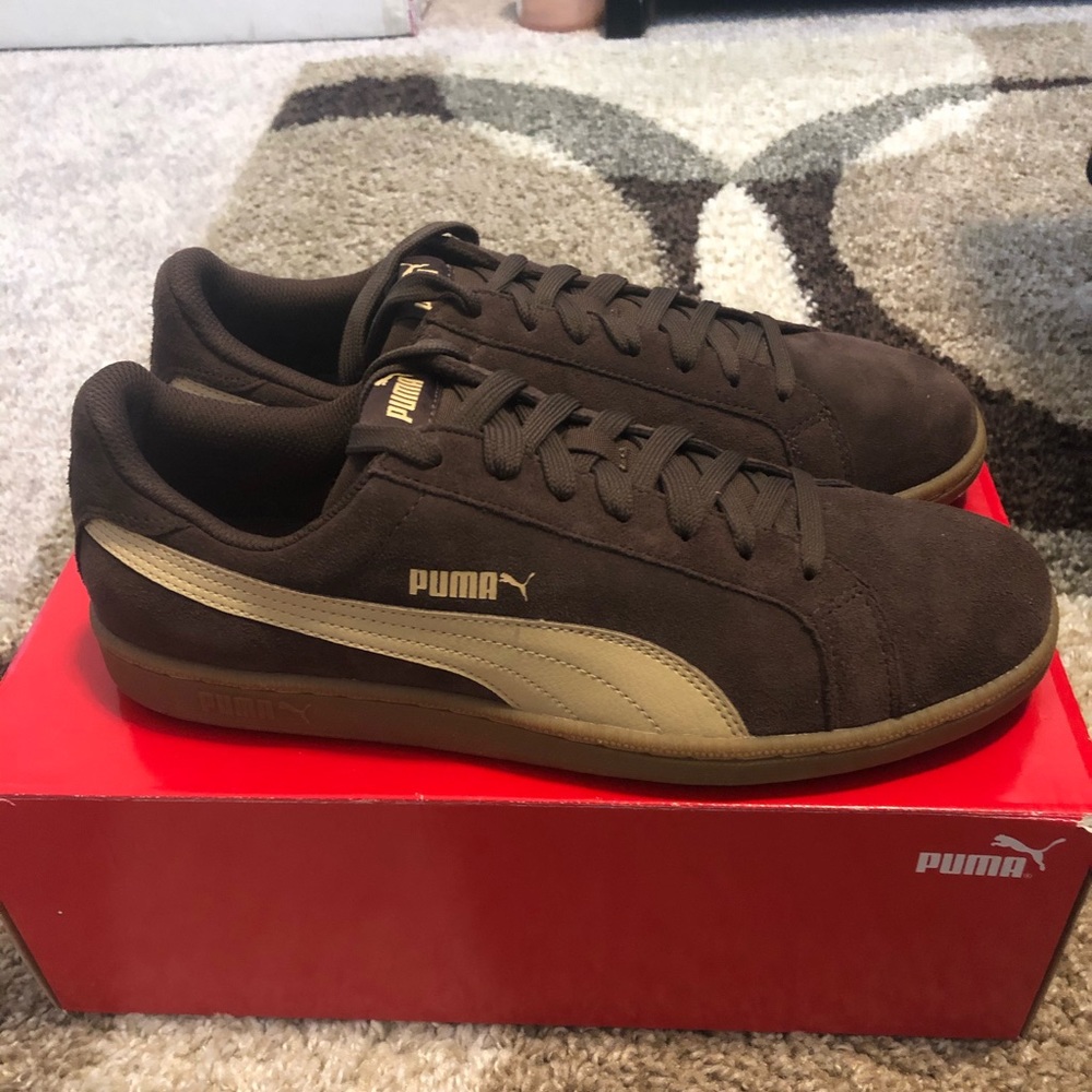 Men’s Brown Pumas Size 11 (Brand New)